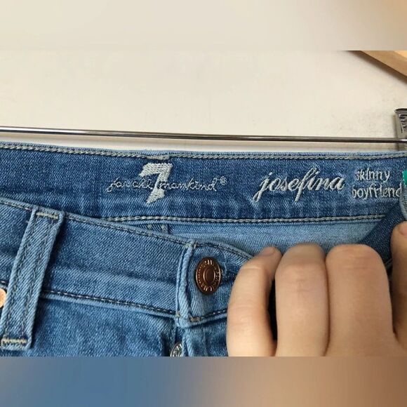 ✨ 7 For All Mankind | Boyfriend Skinny Jeans - Picture 3 of 6